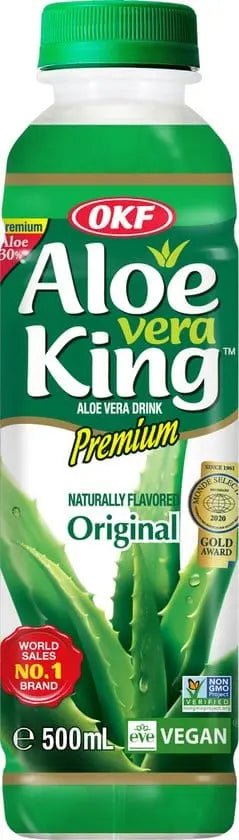 OKF - Aloe Vera king - Original - 20X500ml - fresh produced.