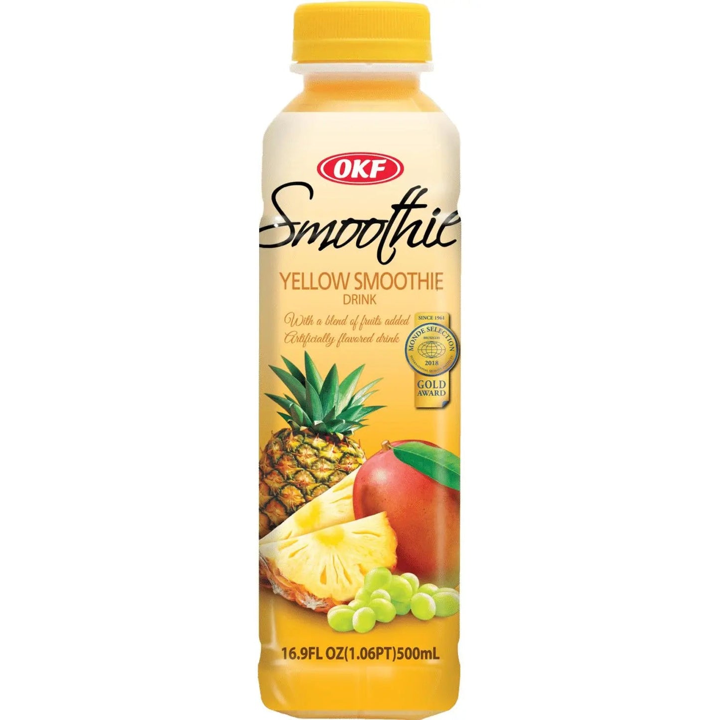 OKF Smoothie, Multi Vitamin, Yellow. 20x350 ml - fresh produced.