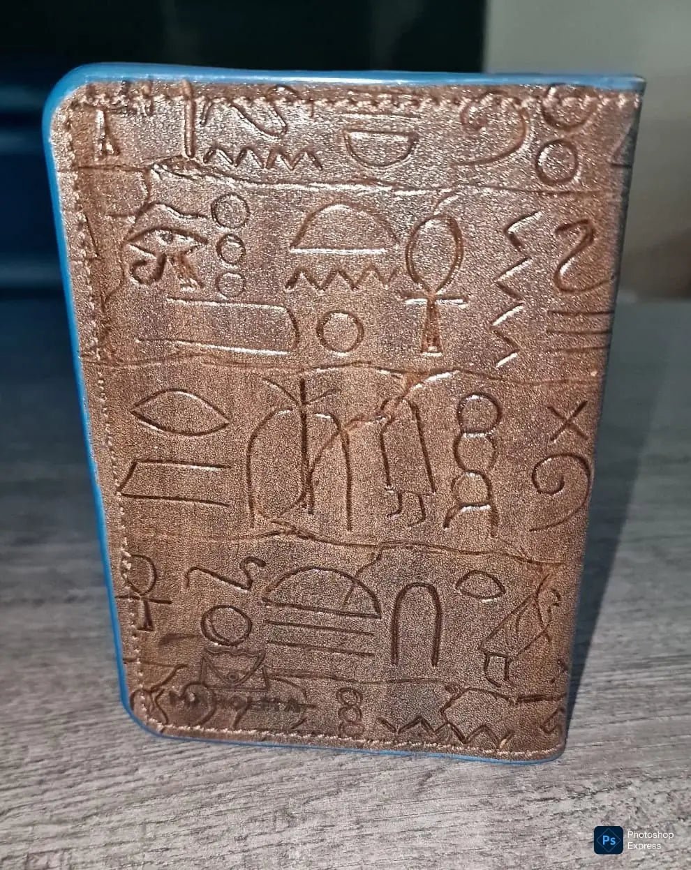 egypt handmade passport cover Genuine Leather - fresh produced.