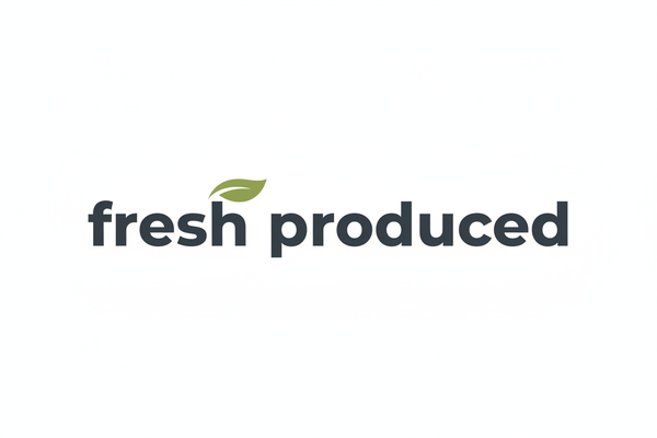 fresh produced logo