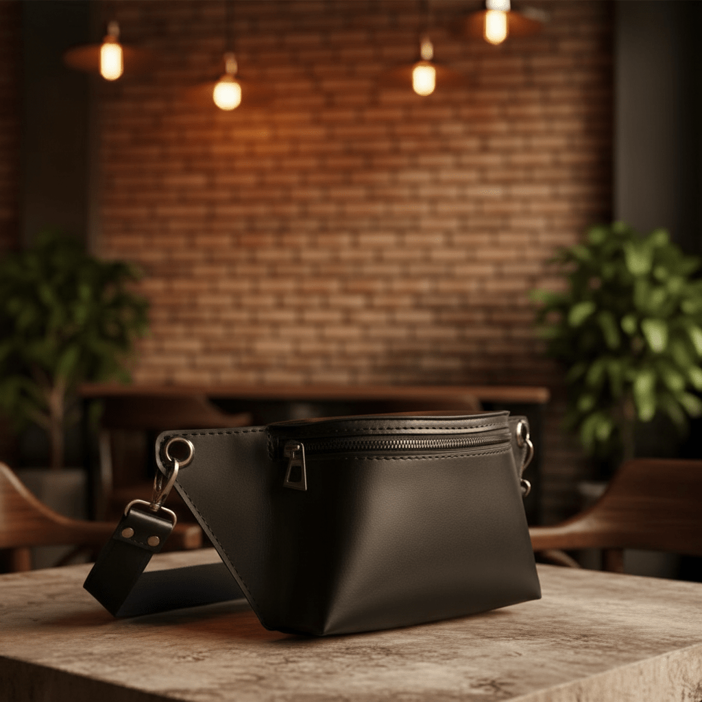 Handgemaakte Leren Tas - Amberbruin - fresh produced.
