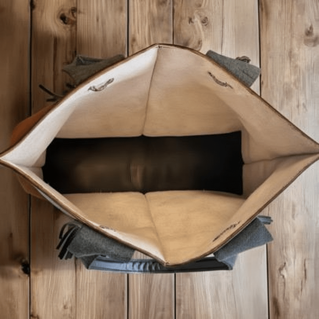 Handgemaakte Leren Tas - Mokkabruin - fresh produced.