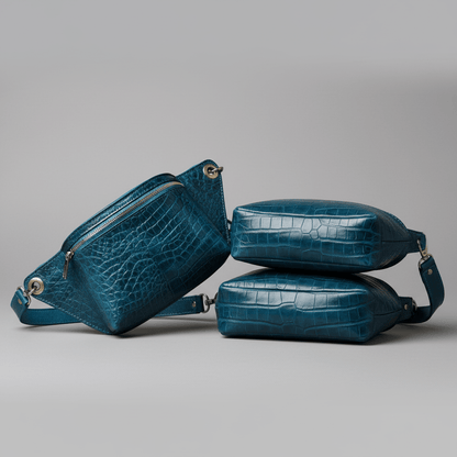 Handgemaakte Leren Tas - Tabaksbruin - fresh produced.