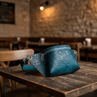 Handgemaakte Leren Tas - Tabaksbruin - fresh produced.