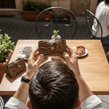 Handgemaakte Leren Tas - Terracotta Bruin - fresh produced.