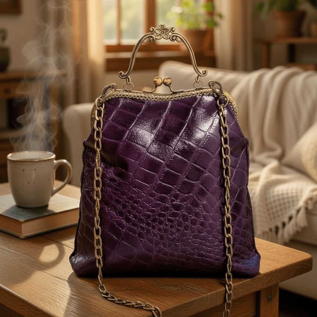 Handgemaakte Leren Tas - Vintage Bruin - fresh produced.
