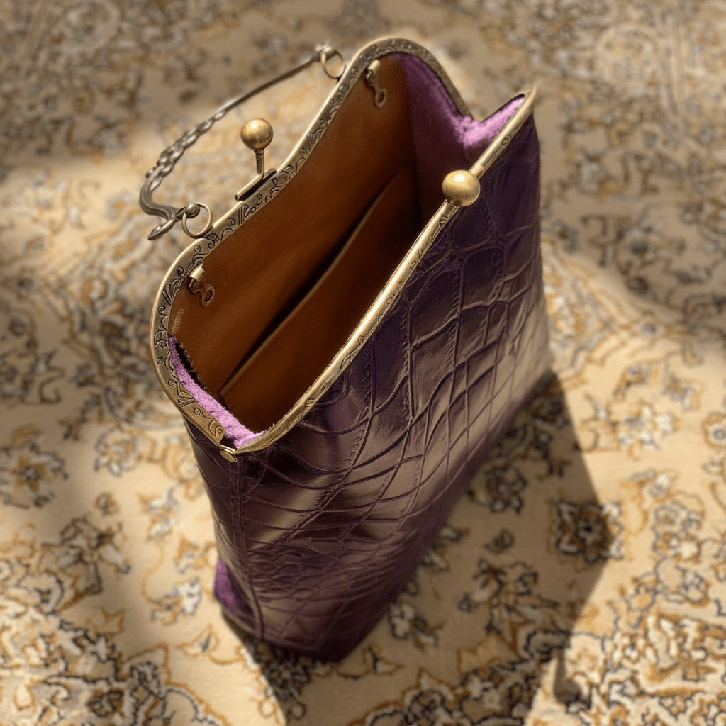 Handgemaakte Leren Tas - Vintage Bruin - fresh produced.