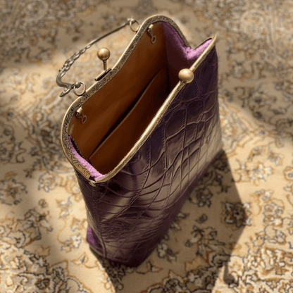 Handgemaakte Leren Tas - Vintage Bruin - fresh produced.