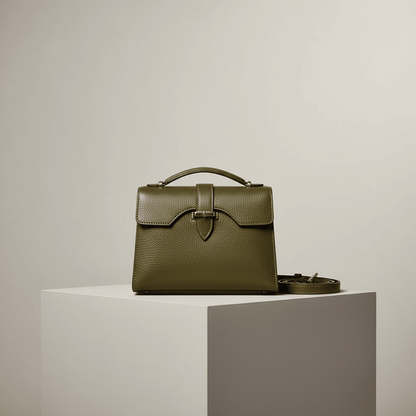 Handgemaakte Leren Tas - Zadelbruin - fresh produced.