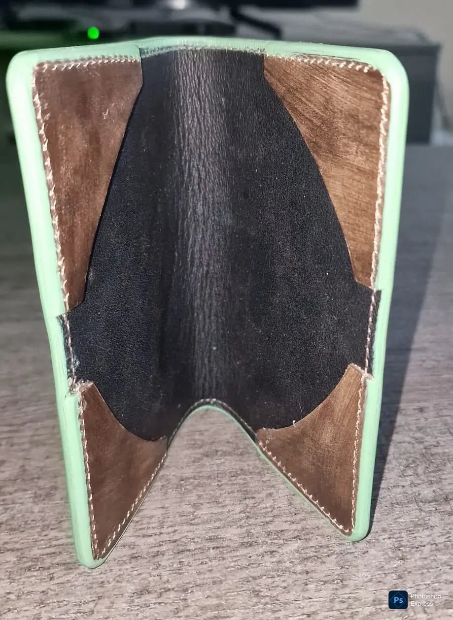 Handmade Genuine Leather Passport Cover - Cleopatra's Sister - fresh produced.