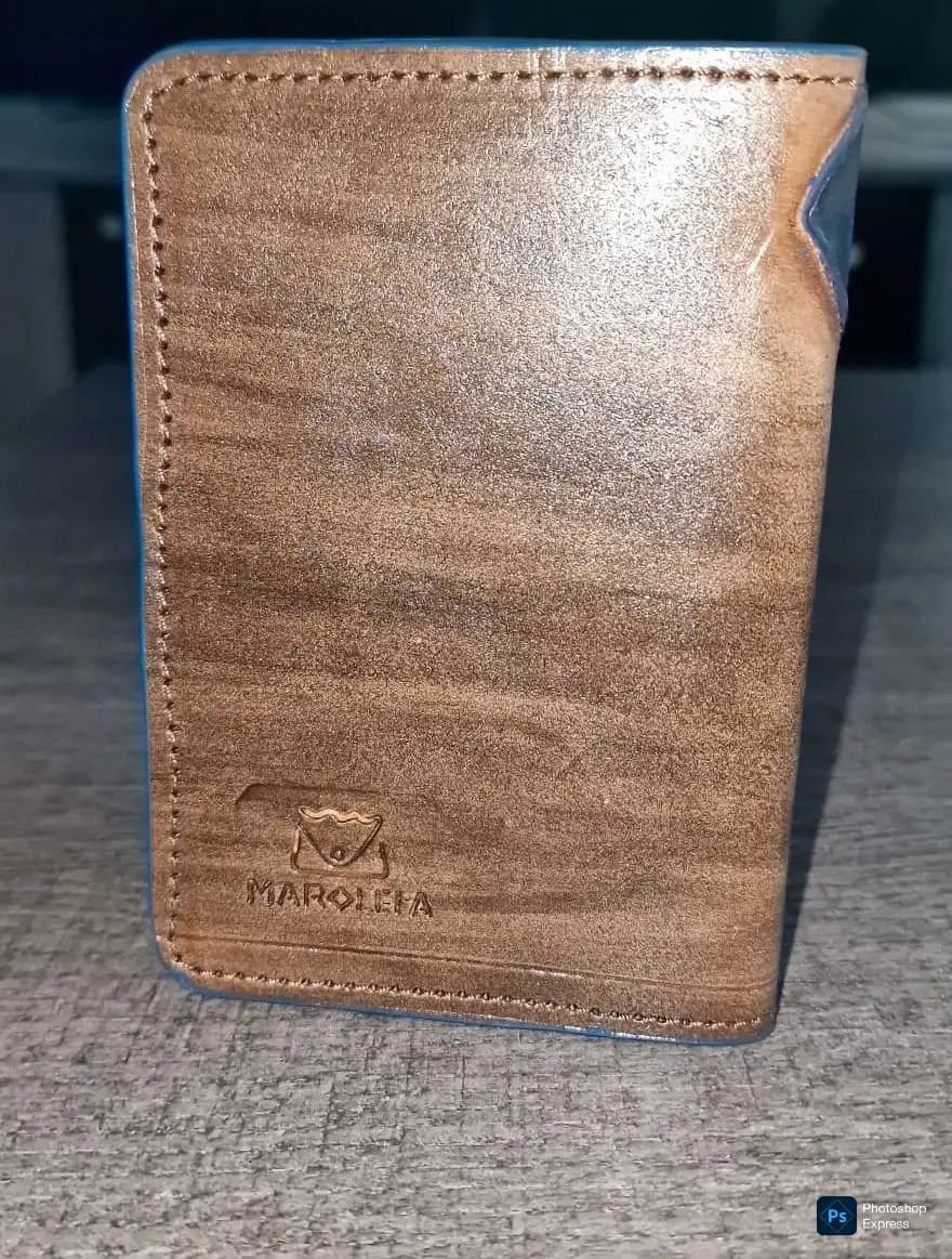 Handmade Genuine Leather Passport Cover - Nefertari - fresh produced.