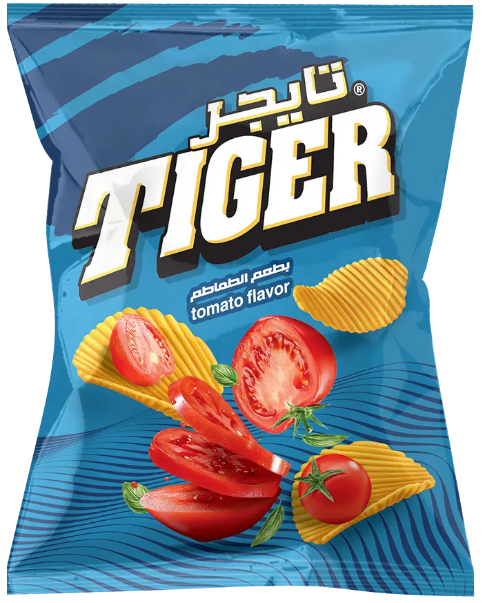 Tiger Chips Mixpakket - 12x90 Gram (6 Smaken) - fresh produced.